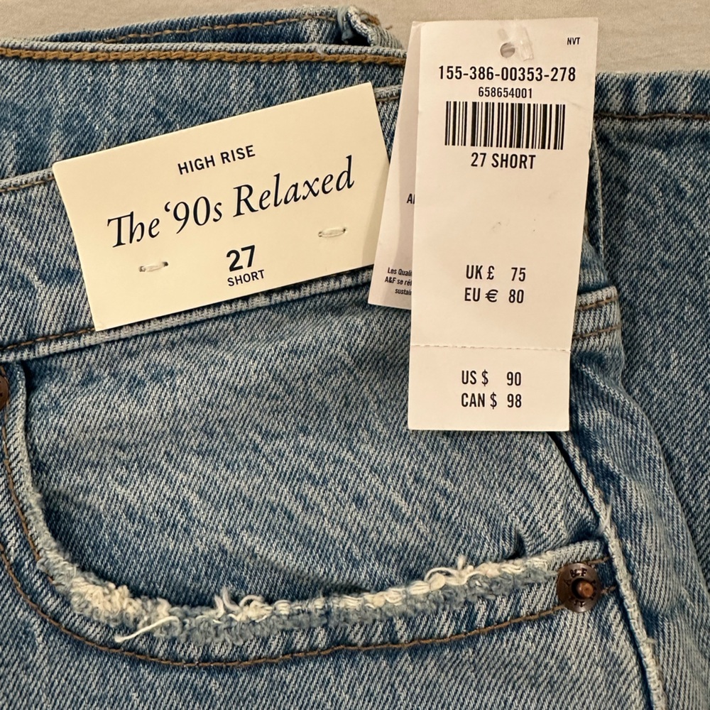 Abercrombie 90’s relaxed jeans - Picture 2 of 3